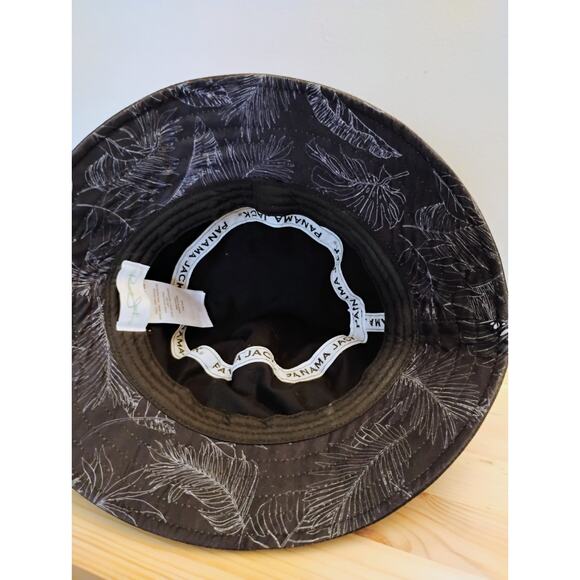 Black Panama Jack Bucket Hat. - Picture 6 of 10